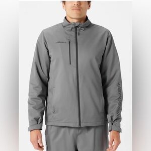 Bauer Men’s Hockey Team Jacket Full Zip Gray Size XXL